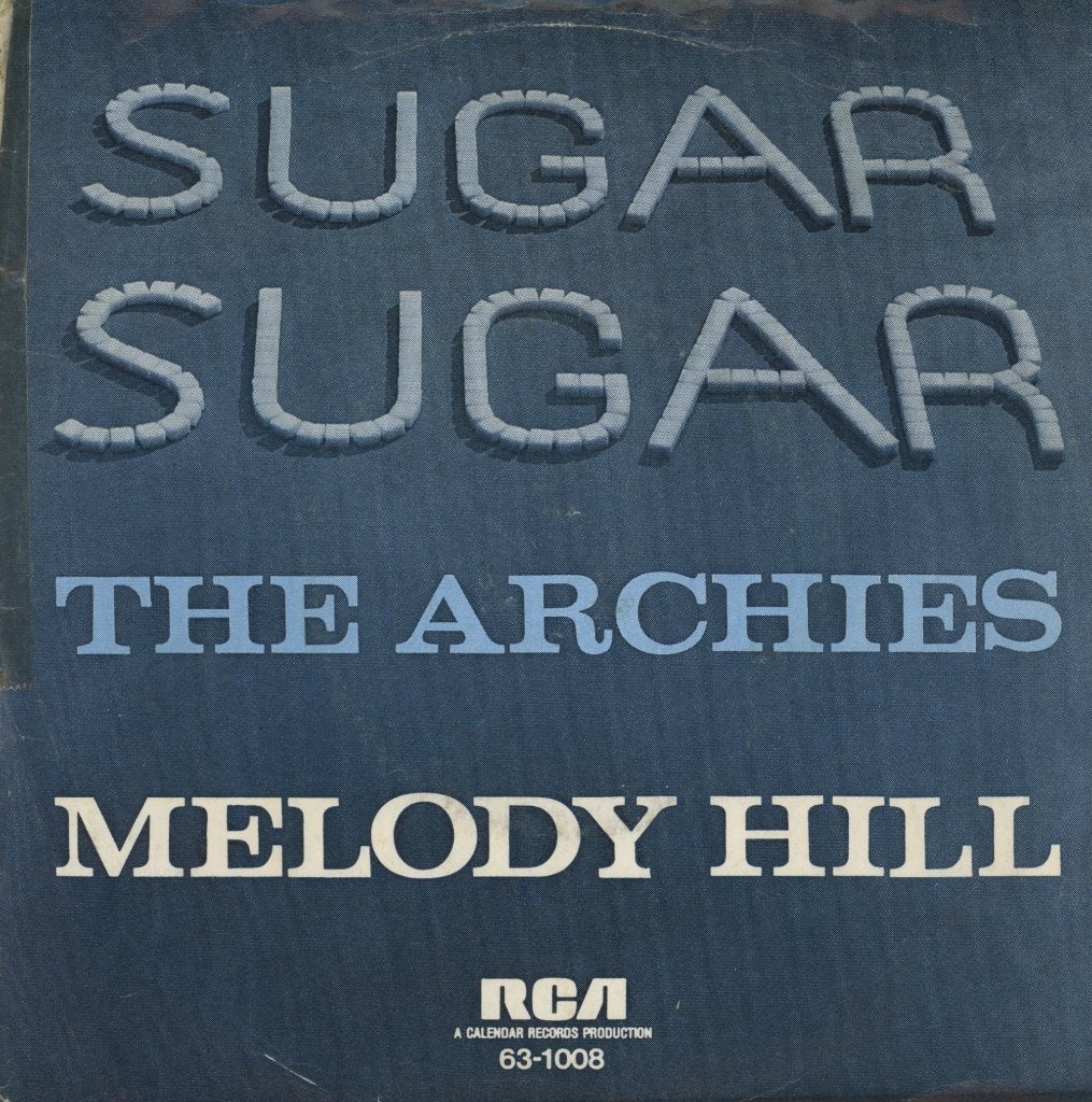 S The Archies - Sugar Sugar, Inclusief binnenhoes, Verzenden, Gebruikt, Pop