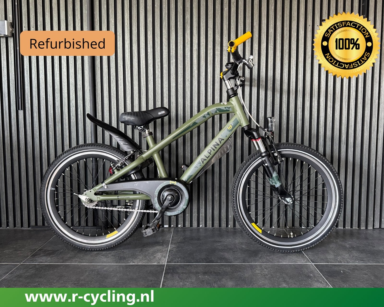 Alpina Trial 20 inch 31 cm frame, R-Cycling.nl, Terugtraprem, Contact@r-cycling.nl, 20 tot 24 inch