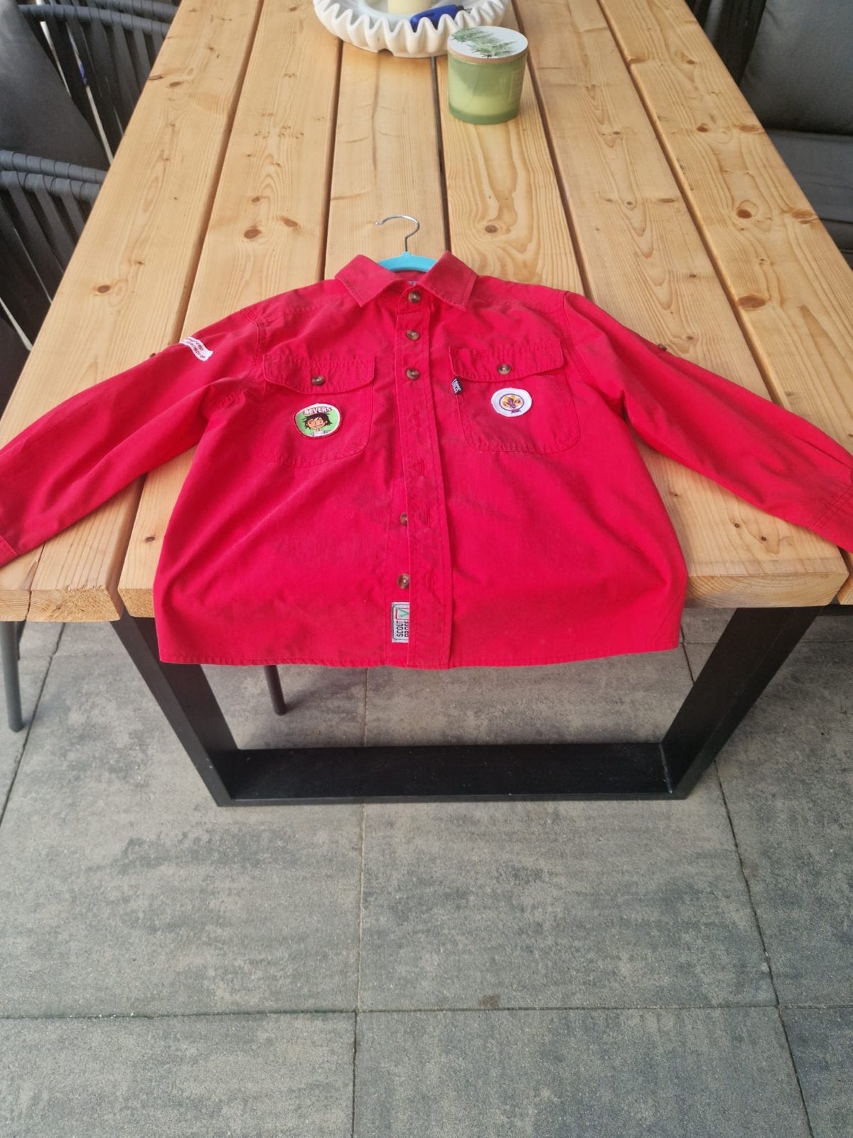 Bever blouse maat 122 - Zo goed als nieuw, Verzamelen, Ophalen of Verzenden, Zo goed als nieuw, Kleding