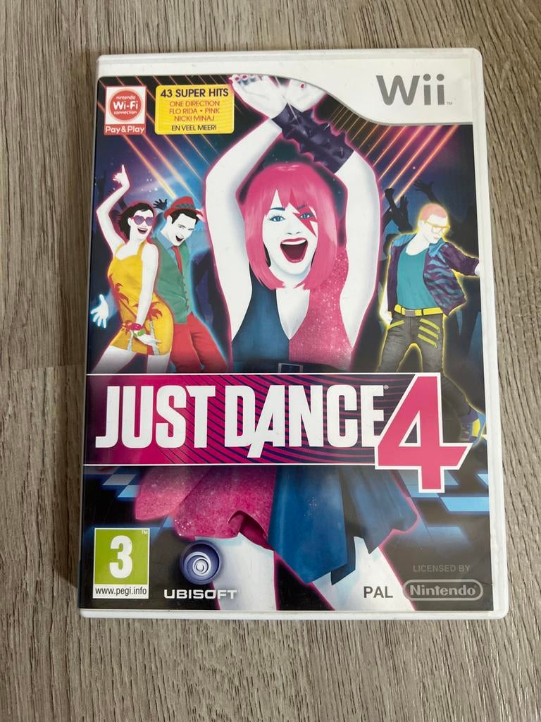 Just Dance 4 voor de Nintendo Wii, Muziek, Eén computer, Ophalen of Verzenden, Zo goed als nieuw