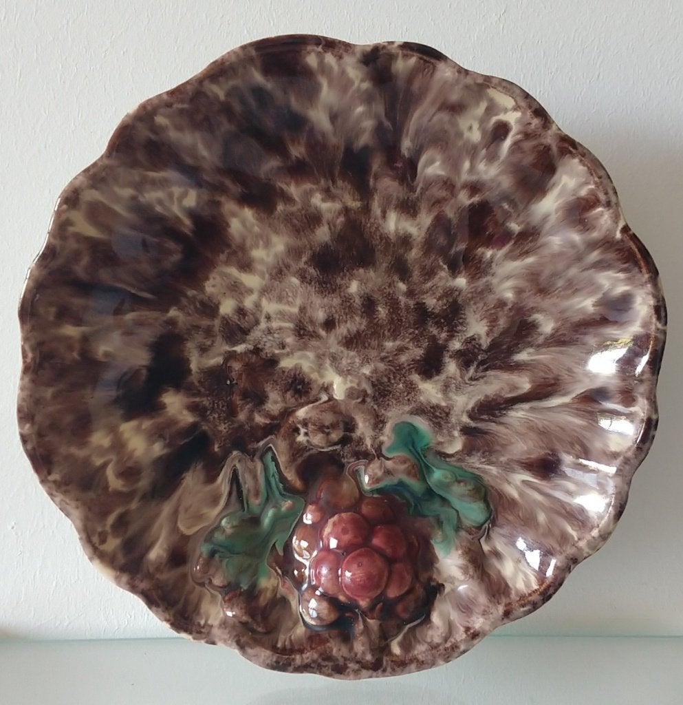antieke Jasba Majolica schaal, volgnr 5, Ophalen of Verzenden