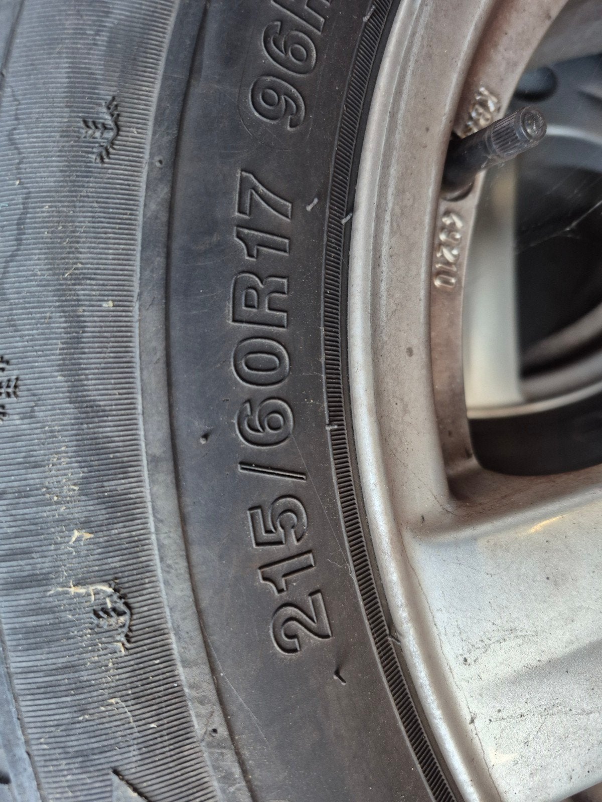 Opel Astra K sportvelgen met Winterbanden 215/60R17, Ophalen, Banden en Velgen, 17 inch, Winterbanden