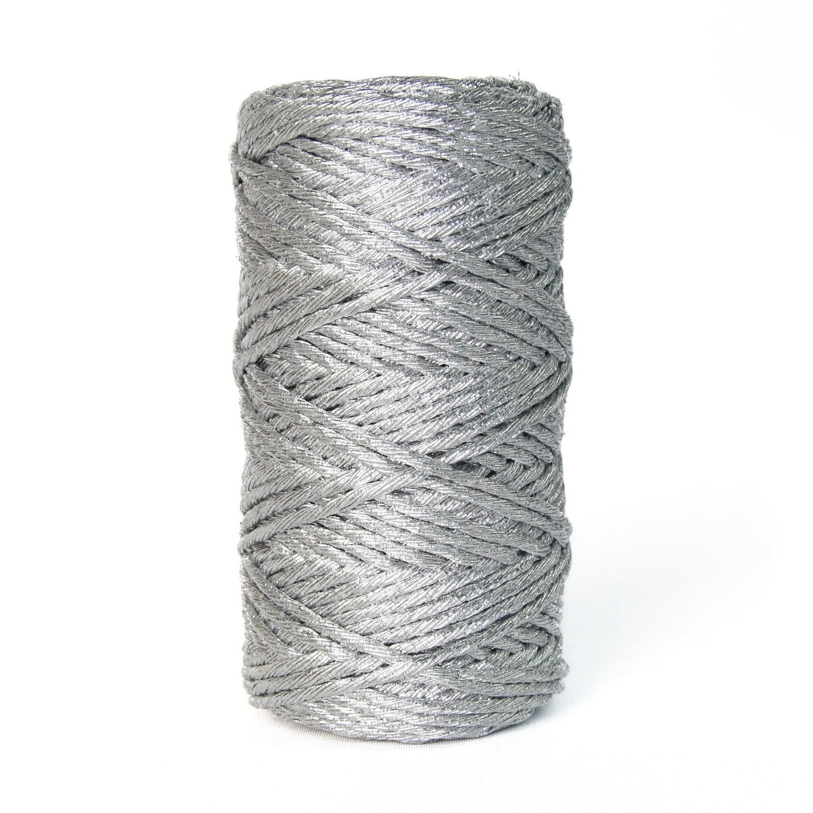 Actie zilver metallic garen koord 3 mm dik kesrtdecoraties, Ophalen of Verzenden, Nieuw