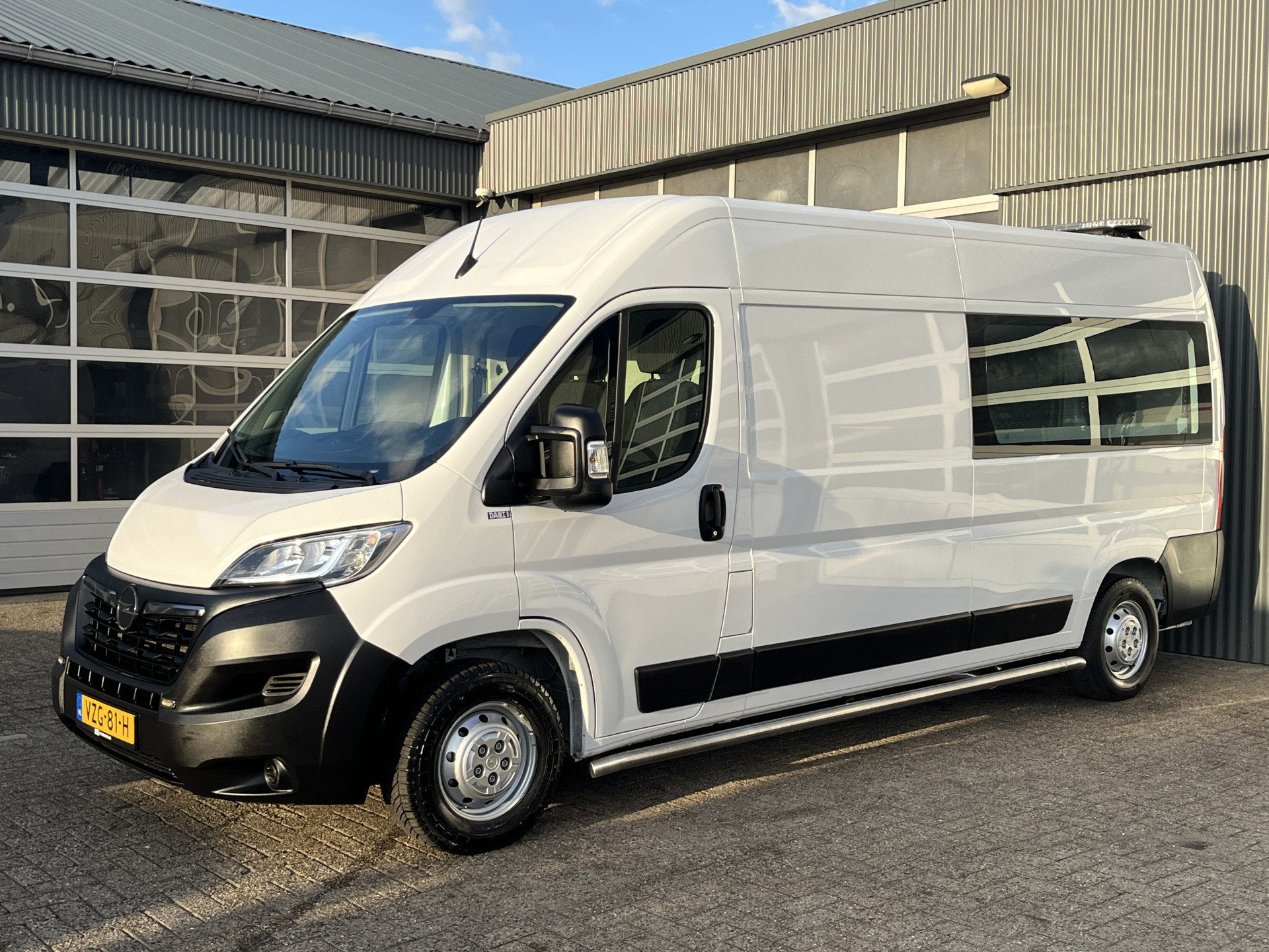 Opel Movano 2.2D 140 L3H2 Kastinrichting Airco Cruise contro, Auto's, Voorwielaandrijving, Stof, Gebruikt, 4 cilinders