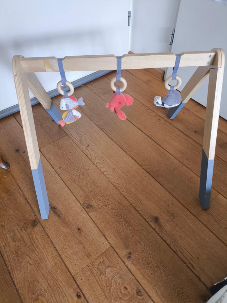 Baby gym Little Dutch ocean blue, Ophalen, Zo goed als nieuw