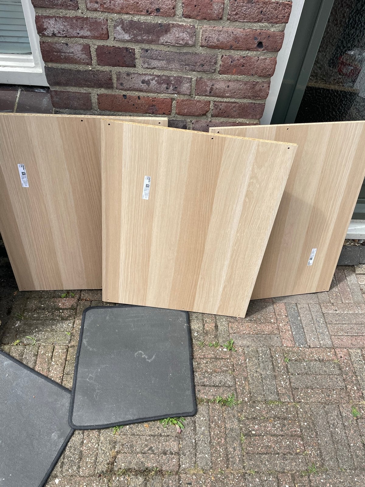 IKEA KOMPLEMENT Plank 75 58 3x eikeneffect, Ophalen, 50 tot 100 cm, Zo goed als nieuw, Minder dan 100 cm