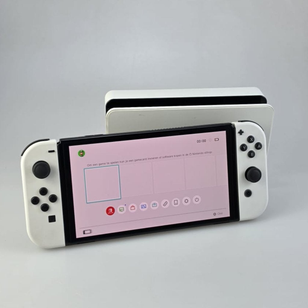 Nintendo Switch OLED incompleet, Nintendo, Zo goed als nieuw, Support@nintendo.com, 11-1 Hokotate-cho, Kamitoba, Minami-ku
Kyoto 601-8501
Japan