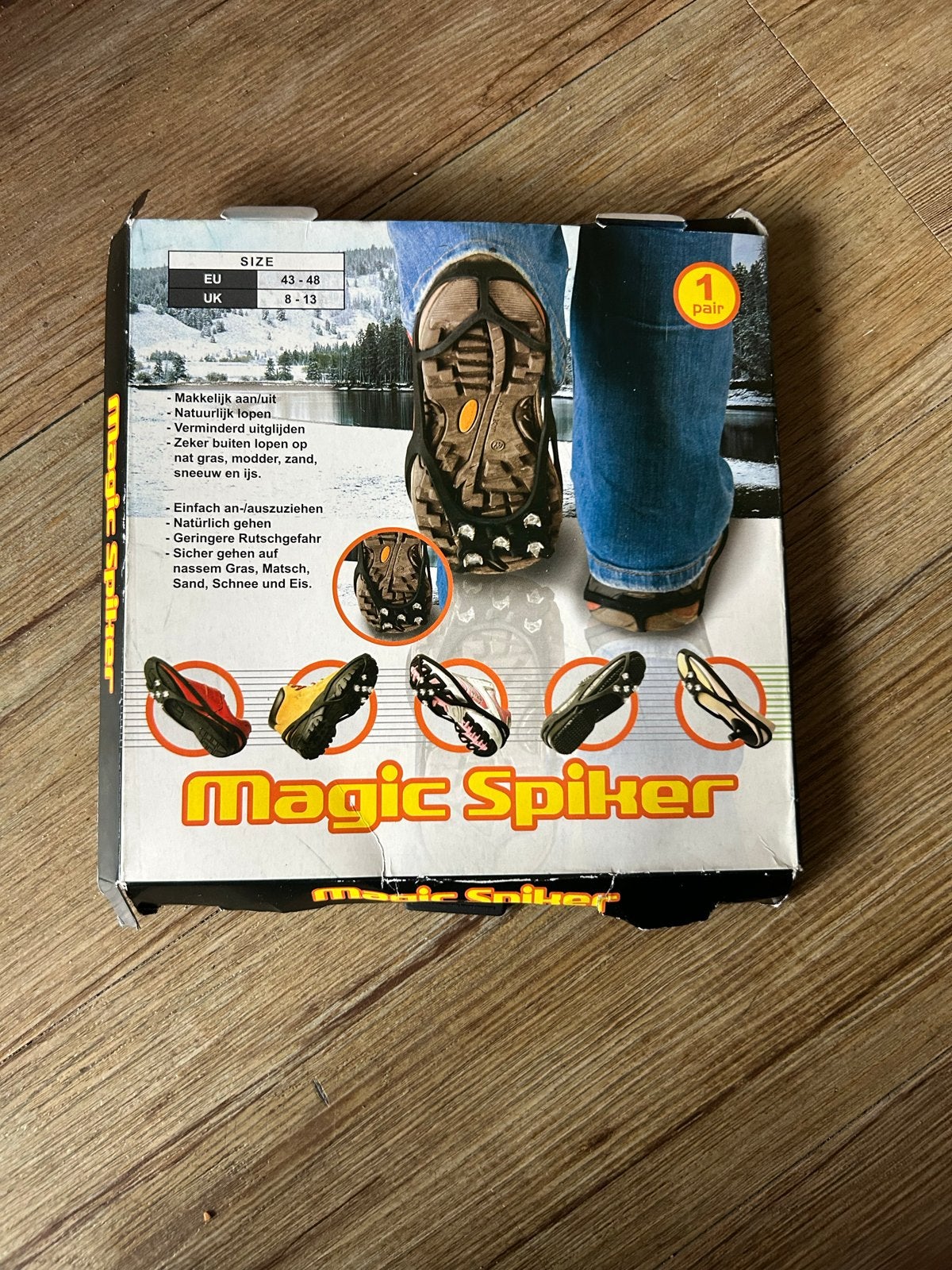 Magic Spiker: Antislip hulp voor schoenen: nieuw!, Overige merken, Overige typen, Nieuw, Ophalen of Verzenden