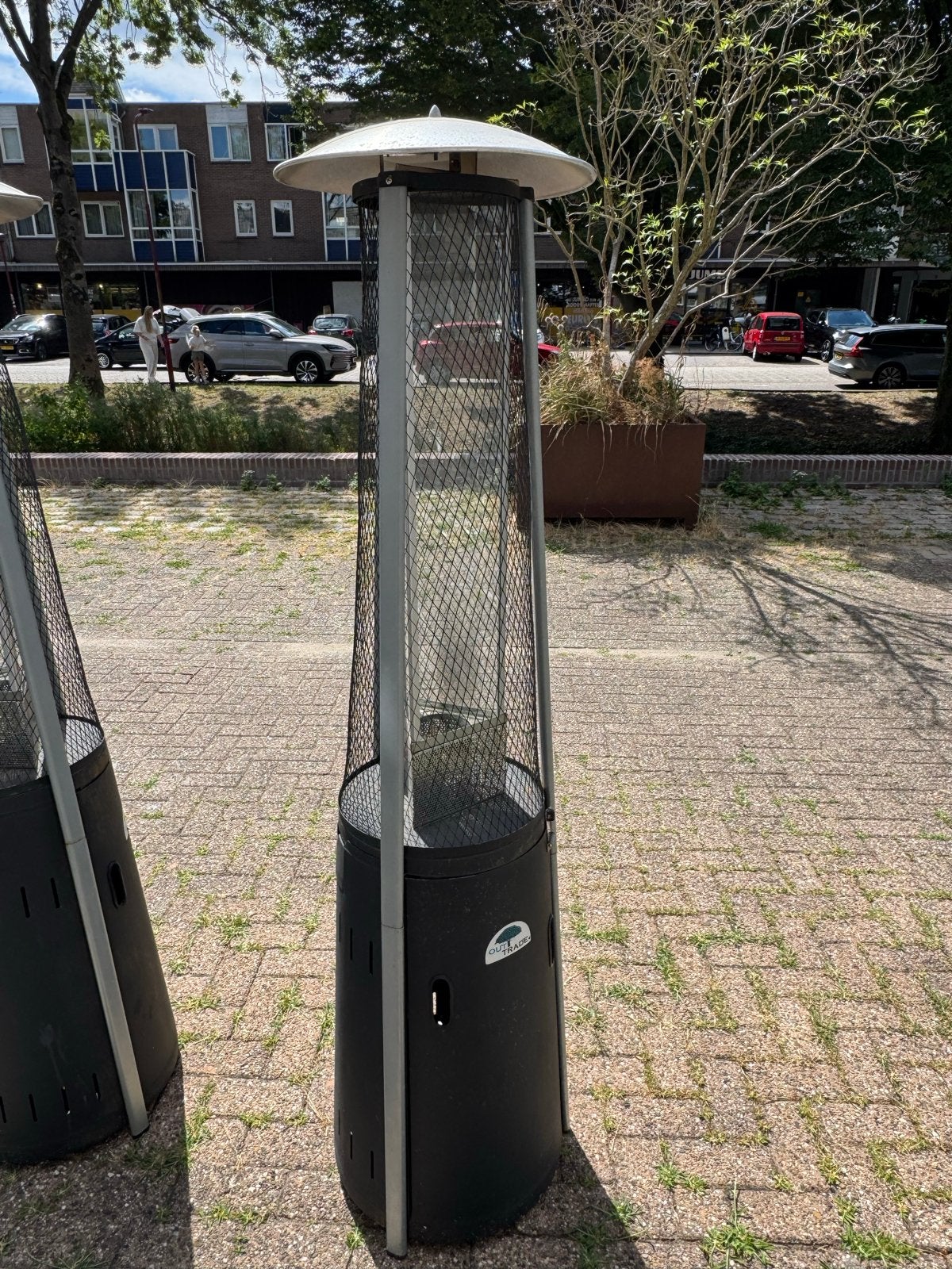 Terrasverwarmers op gas, Ophalen, Gebruikt, Gas, Vloer