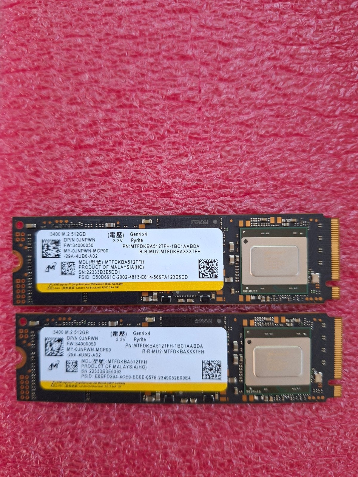 512gb nvme m2 ssd harde schijf 4e gen Micron, Computers en Software, Harde schijven, Zo goed als nieuw, Laptop, Intern, SSD, Overige aansluitingen