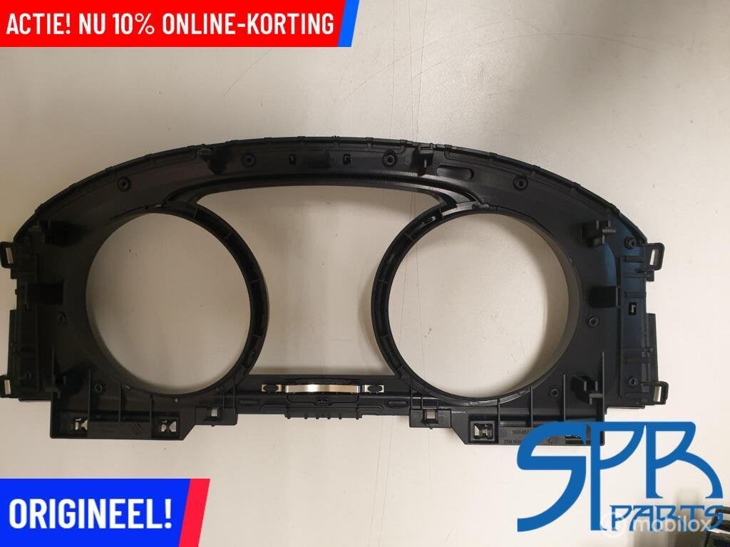 GOLF 7 DASHBOARD INLEG RAND Kilometerteller 5G0857059 GRIJS, Auto-onderdelen, Gebruikt, Volkswagen, Ophalen of Verzenden