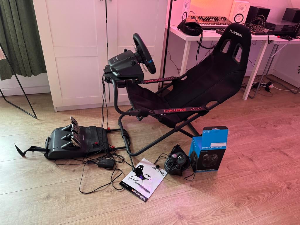 Playseat Challenge stoel met LOGITECH G G29 race stuur, Ophalen, Zo goed als nieuw, Playseat of Racestoel, PlayStation 1