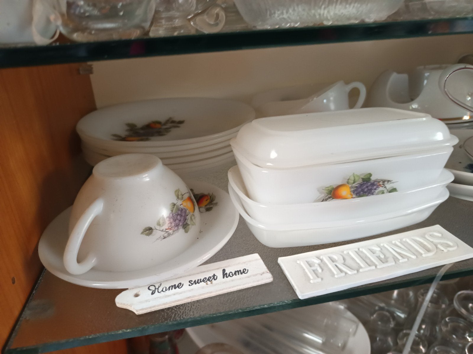 servies, Ophalen