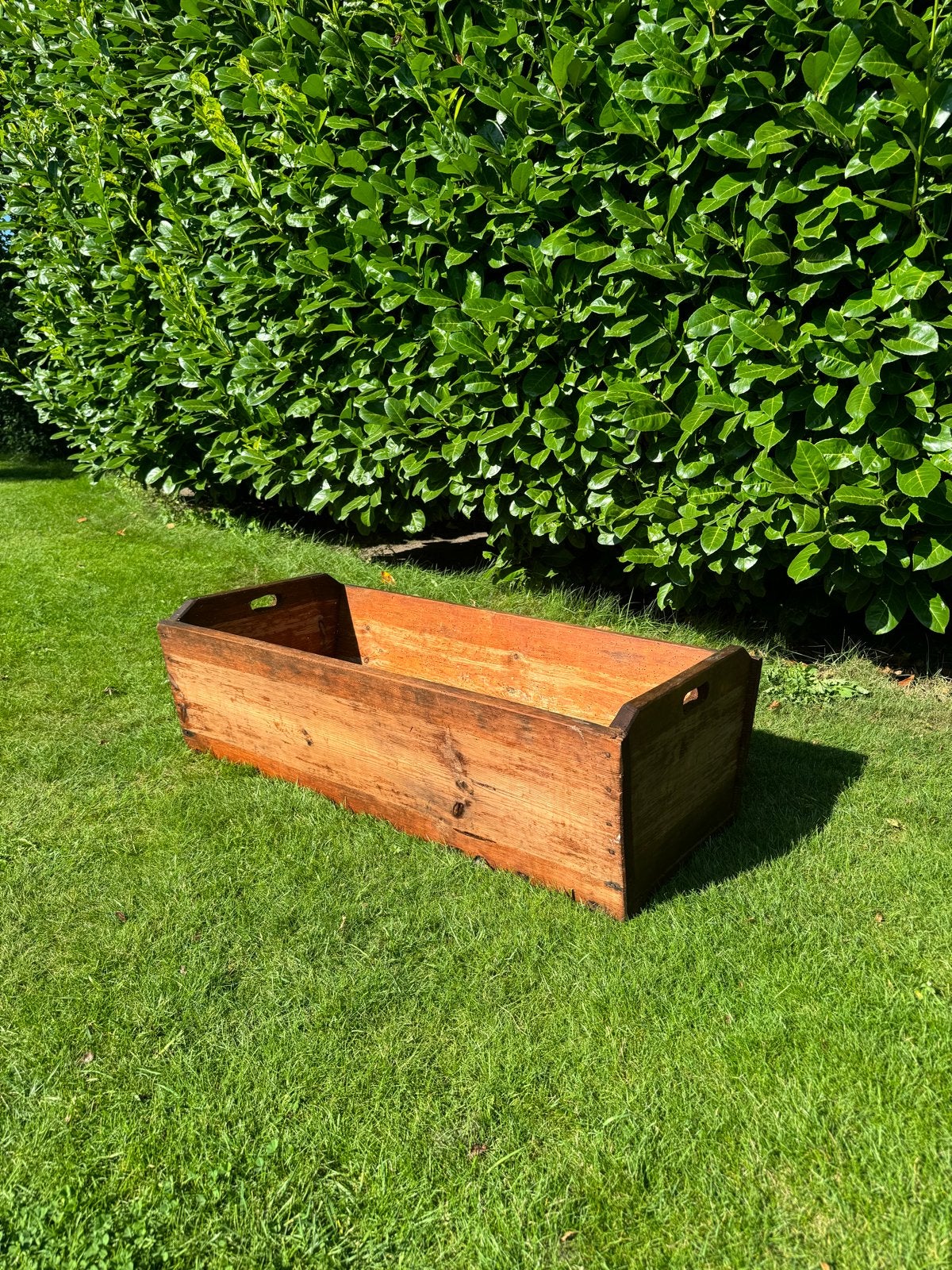 Antieke houten plantenbak of opbergkist, Antiek en Kunst, Ophalen