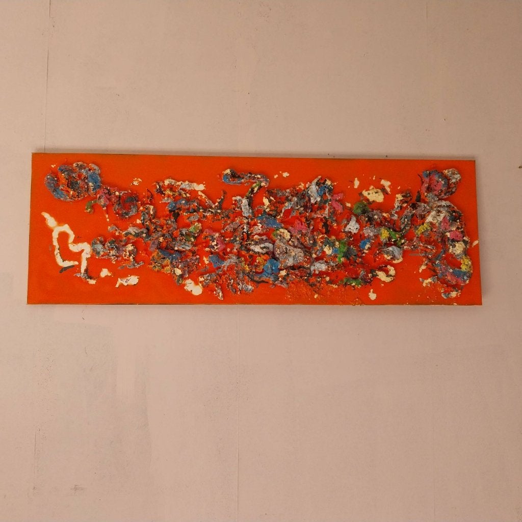 Schilderij gratis, Ophalen, Met textuur, Overige technieken, Abstract