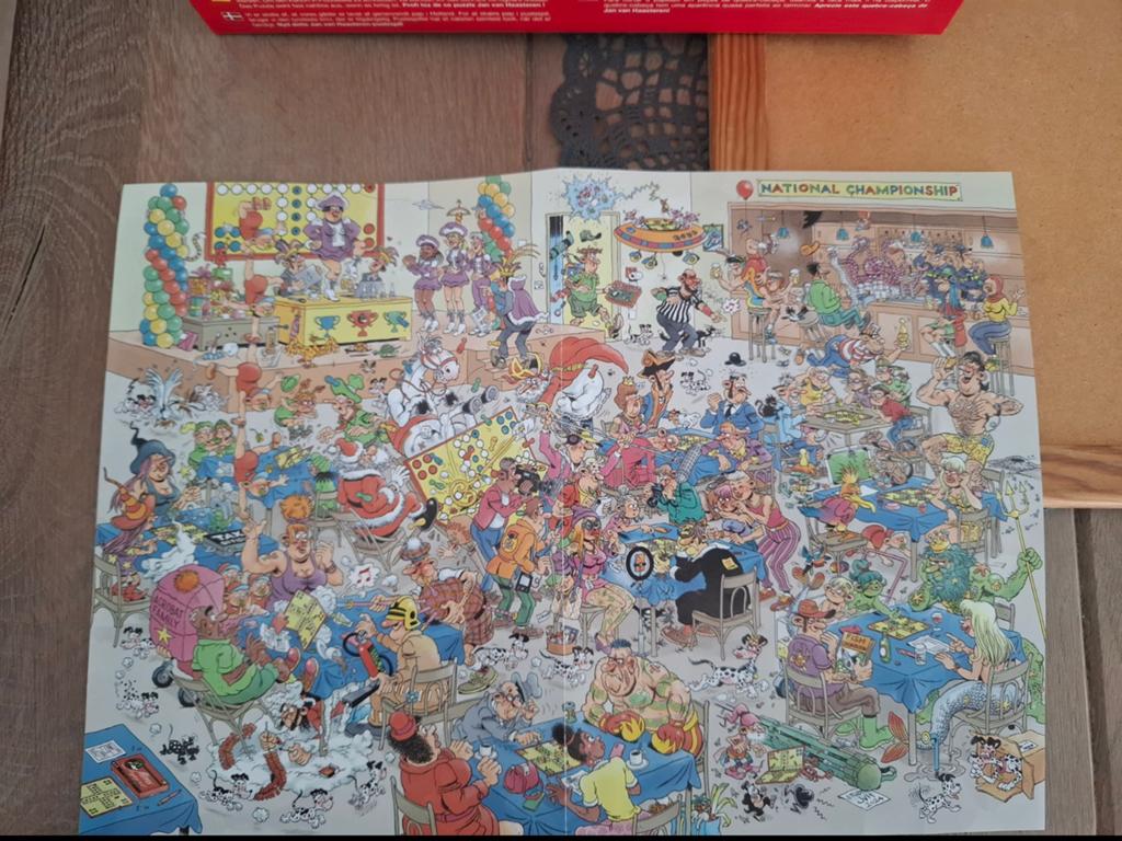 Te koop JvH puzzel., Hobby en Vrije tijd, Denksport en Puzzels, Ophalen, 500 t/m 1500 stukjes, Zo goed als nieuw