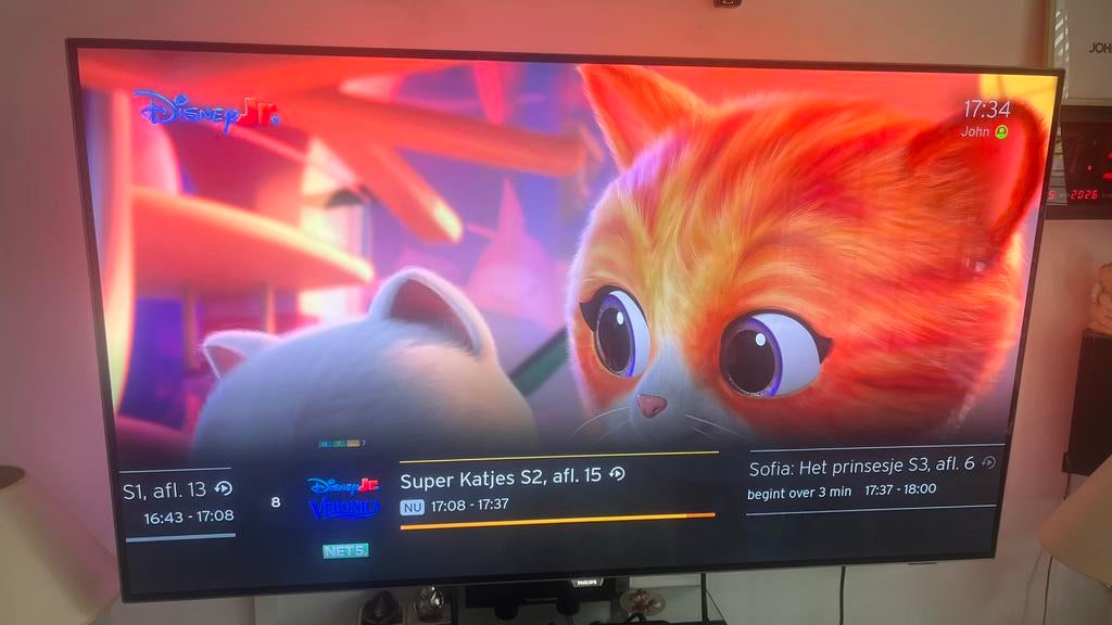 TK wegens omstandigheden Philips 55inch OLED AMBILIGHT TV, Audio, Tv en Foto, Televisies, Ophalen, Philips, Gebruikt, 100 Hz