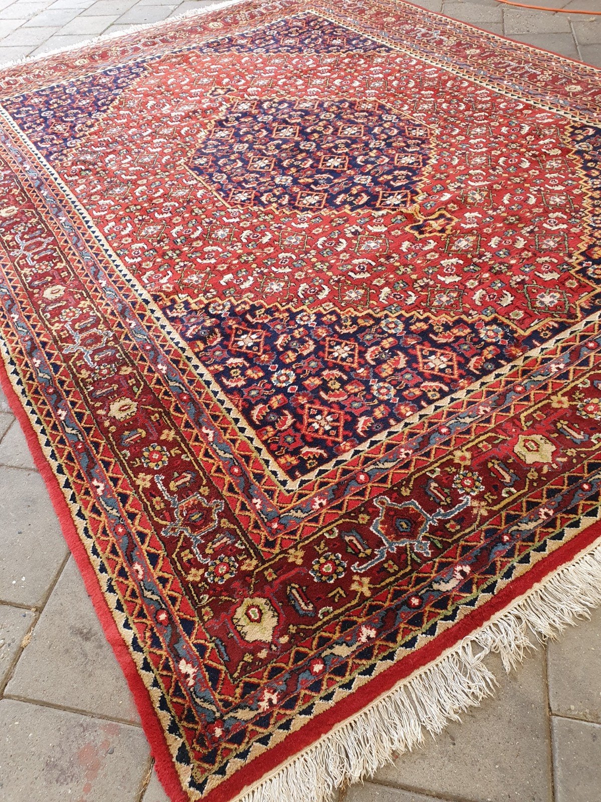 Perzisch tapijt Bidjar 360x260 cm., Gebruikt, Bidjar, 200 cm of meer, Ophalen of Verzenden
