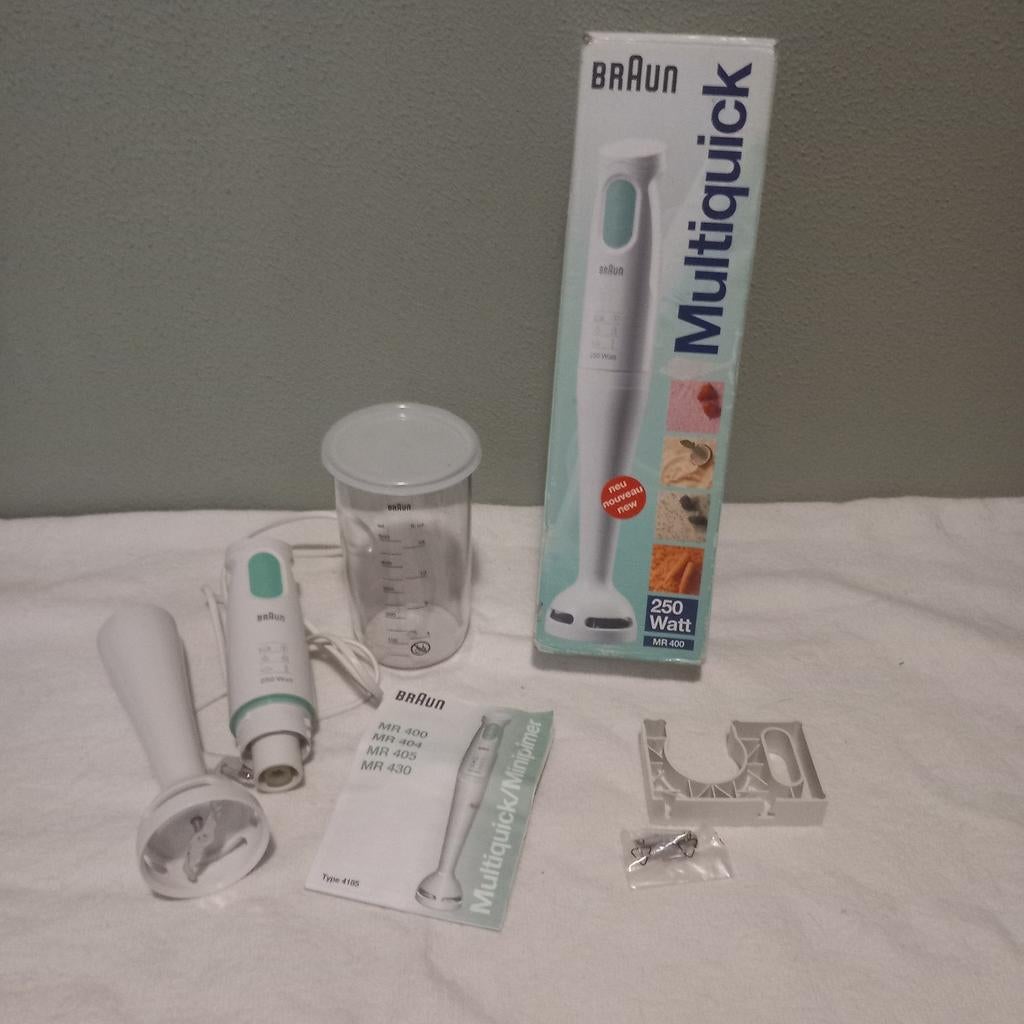 Z.g.a.n. BRAUN multiquick staafmixer., Huis en Inrichting, Keuken | Keukenbenodigdheden, Ophalen of Verzenden, Zo goed als nieuw
