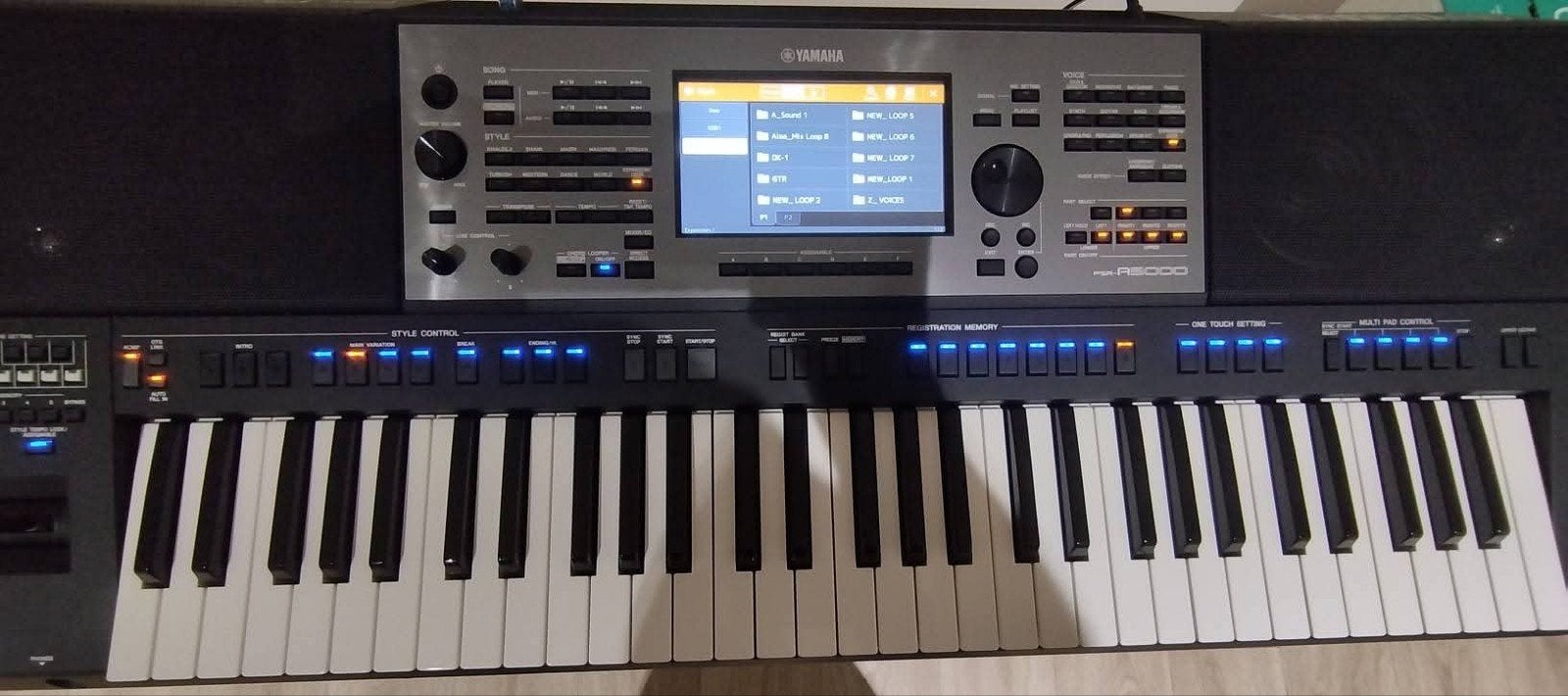 yamaha psr-a5000, Ophalen of Verzenden, Zo goed als nieuw, 61 toetsen, Yamaha