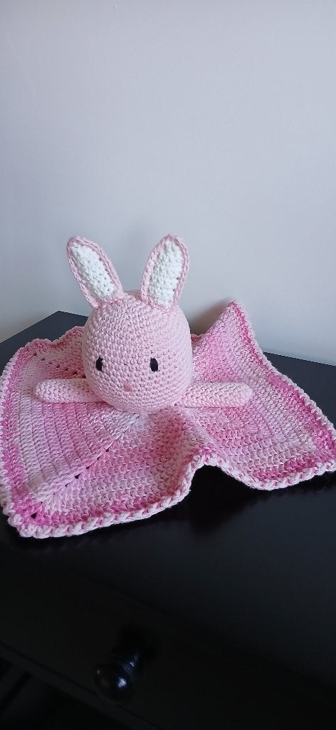 Knuffeldoekje, gehaakt, Ophalen of Verzenden, Nieuw, Konijn, Handgemaakt