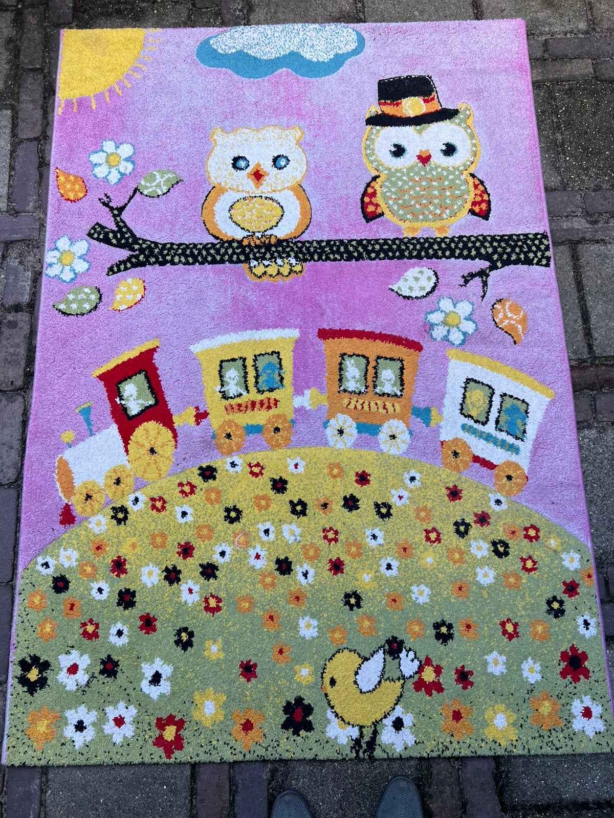 Vloerkleed kinderkamer, Huis en Inrichting, Stoffering | Tapijten en Kleden, Ophalen, 100 tot 150 cm, 50 tot 100 cm, Zo goed als nieuw