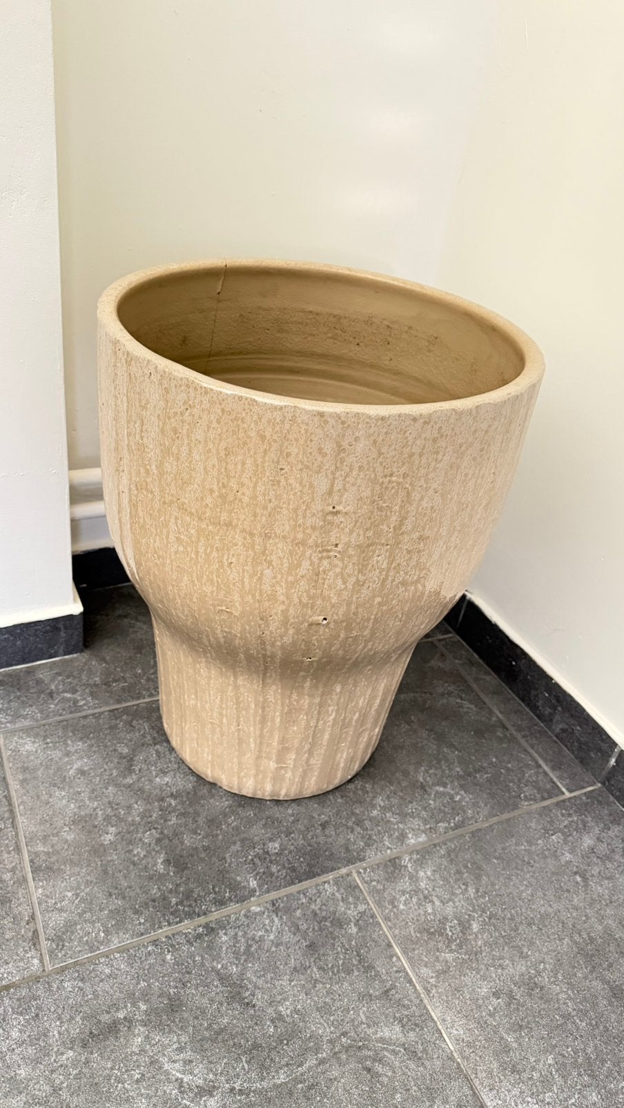 Plantenpot, Ophalen, Rond, Zo goed als nieuw, Aardewerk