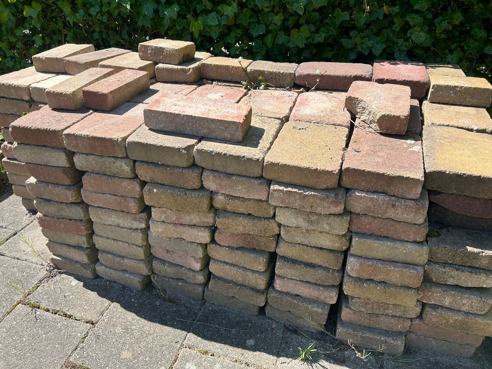 Stenen, Ophalen, Gebruikt, Beton, Klinkers