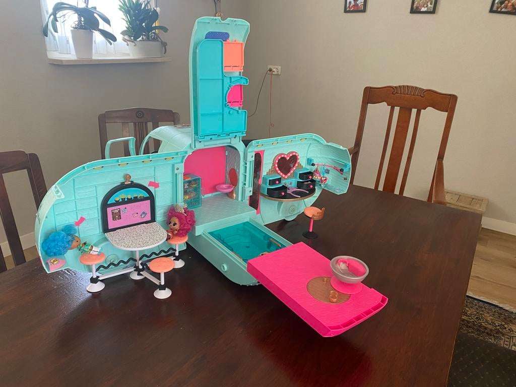 L.O.L. Surprise! Glamper 2-in-1 bus met accessoires, Ophalen, Zo goed als nieuw, Meisje