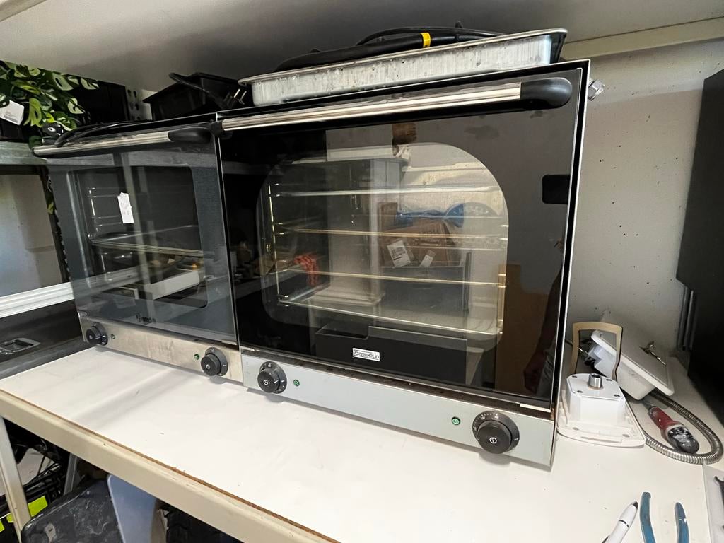 2x Hete Lucht Oven Casselin - incl 4 bakplaten, Witgoed en Apparatuur, Ovens, Ophalen, Gebruikt, Oven, Hete lucht