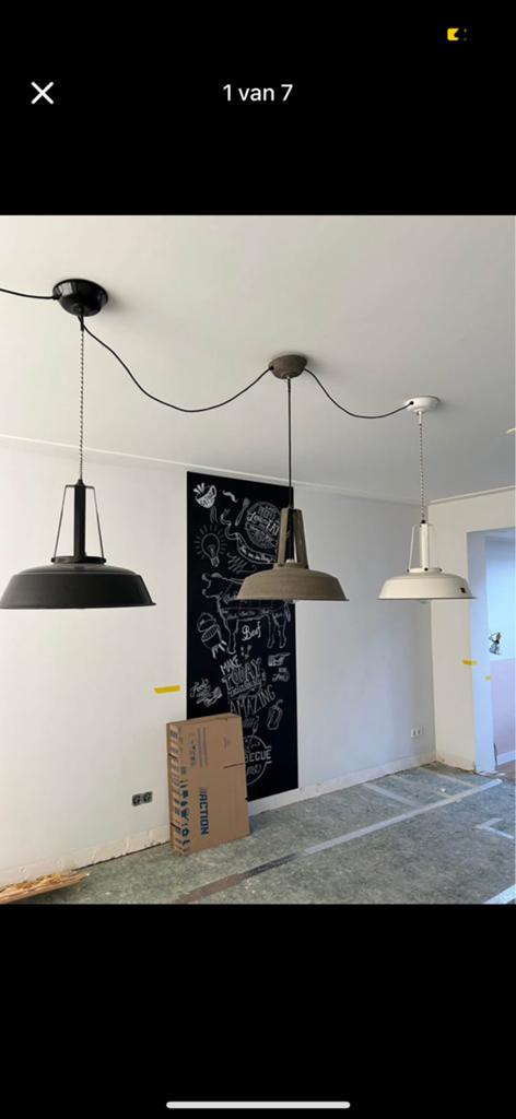 Hk living lampen 3 stuks, Ophalen of Verzenden, Minder dan 50 cm