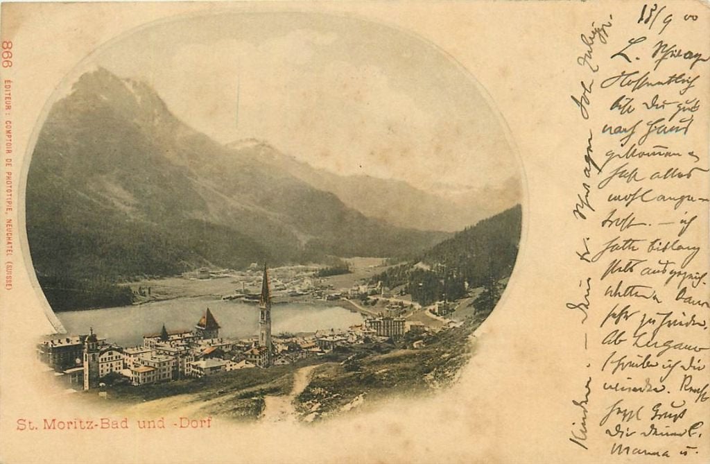 701-276-005 St Moritz, Verzenden, Voor 1920, Overig Europa