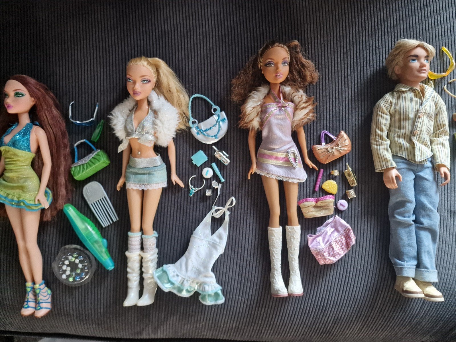 My Scene Poppen Collectie met Accessoires, Ophalen of Verzenden, Gebruikt, Overige typen