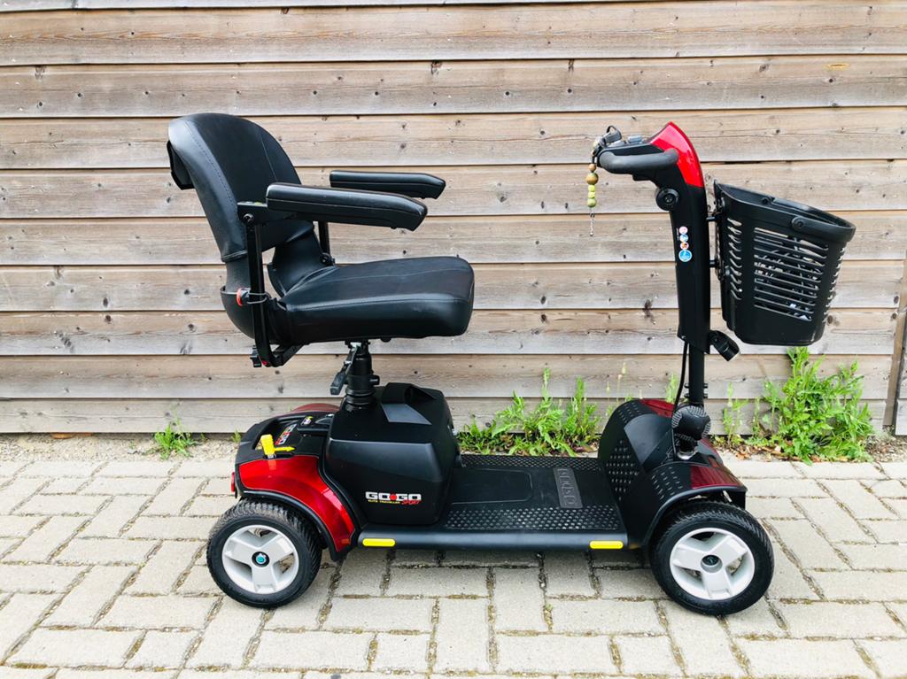 Opvouwbare scootmobiel Gogo Sport 4wiel SPLINTERNIEUW, Diversen, Ophalen of Verzenden, Zo goed als nieuw