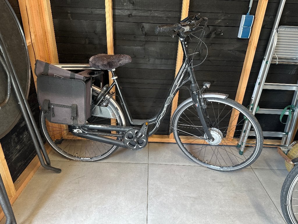 Damesfiets elektrisch, Gebruikt, Versnellingen, Minder dan 47 cm, Schijfrem