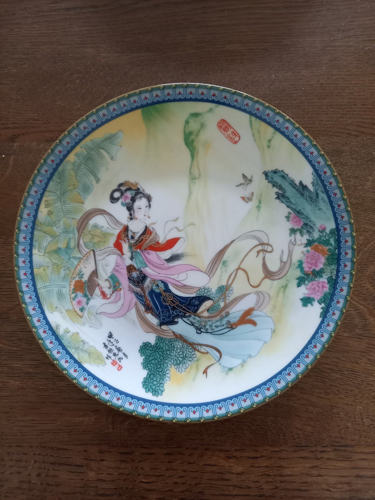 Imperial  Jingdezhen porselein #1 Xue Bao-chai, Ophalen