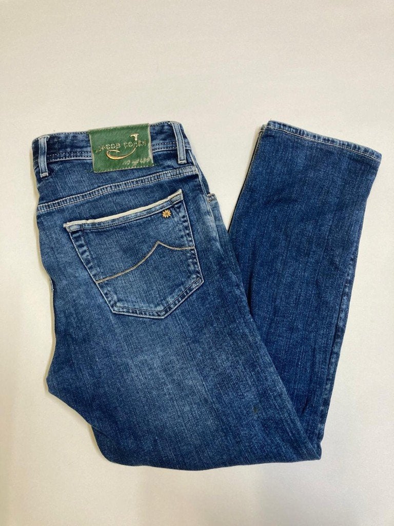 Jacob Cöhen Style J688 LTD jeans -34-113/490- Limited - Blue, Kleding | Heren, Blauw, Ophalen of Verzenden, Zo goed als nieuw