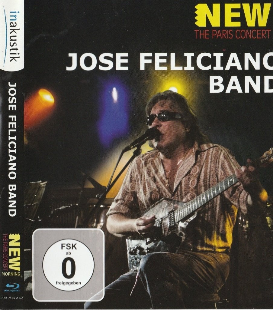 Bluray concert van Jose Feliciano: The Paris concert, Cd's en Dvd's, Muziek en Concerten, Alle leeftijden, Concert, Ophalen of Verzenden