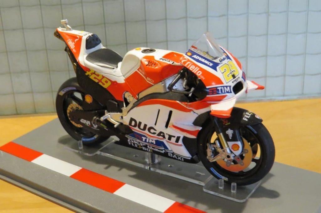 Andrea Iannone Ducati Desmosedici 2016 1:18, Overige merken, Serviceclientele@altaya.be, Nieuw, Ophalen of Verzenden