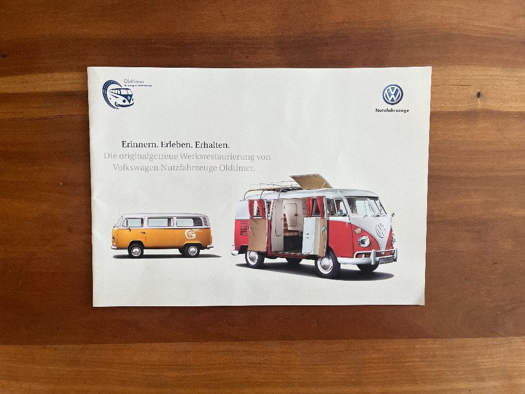 Oldtimer Volkswagen Transporter, Boeken, Auto's | Folders en Tijdschriften, Ophalen of Verzenden, Zo goed als nieuw, Overige merken