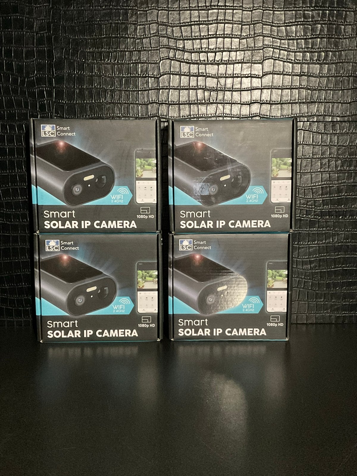 4x LSC Connect Smart Solar IP Camera 1080p HD WiFi, Ophalen of Verzenden, Nieuw, Buitencamera