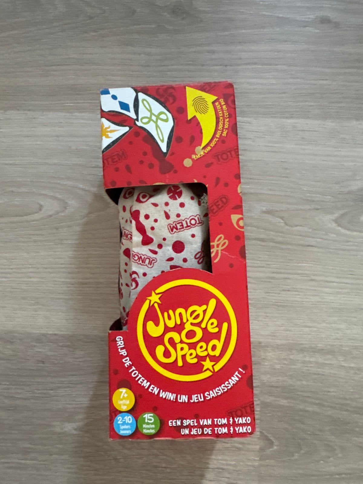 Jungle Speed - Het snelle reactiespel voor jong en oud!, Een of twee spelers, Ophalen of Verzenden, Zo goed als nieuw