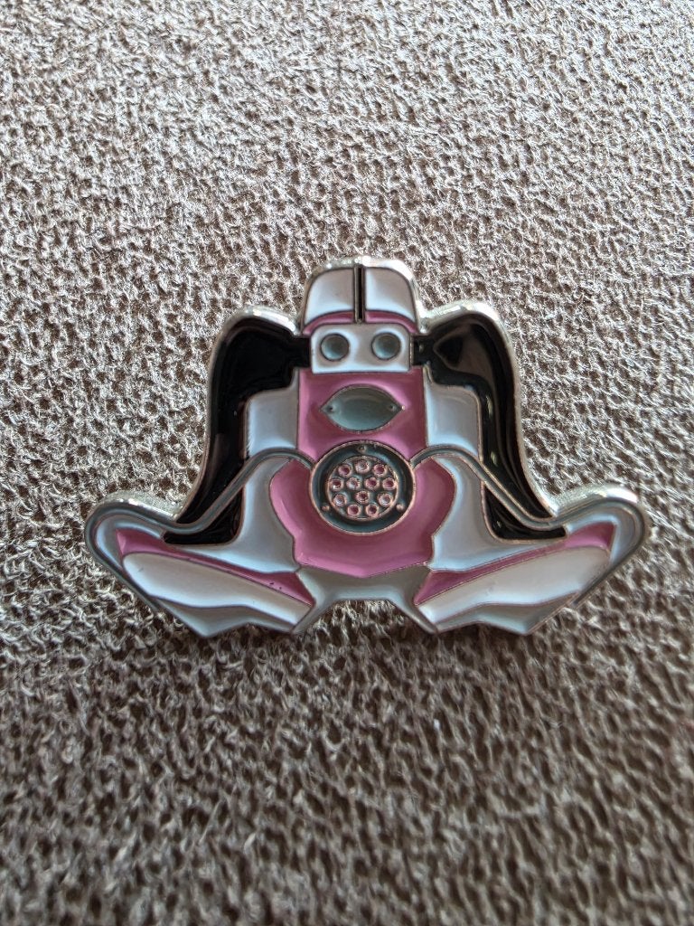 KMG Rides pin, Ophalen of Verzenden, Zo goed als nieuw, Speldje of Pin