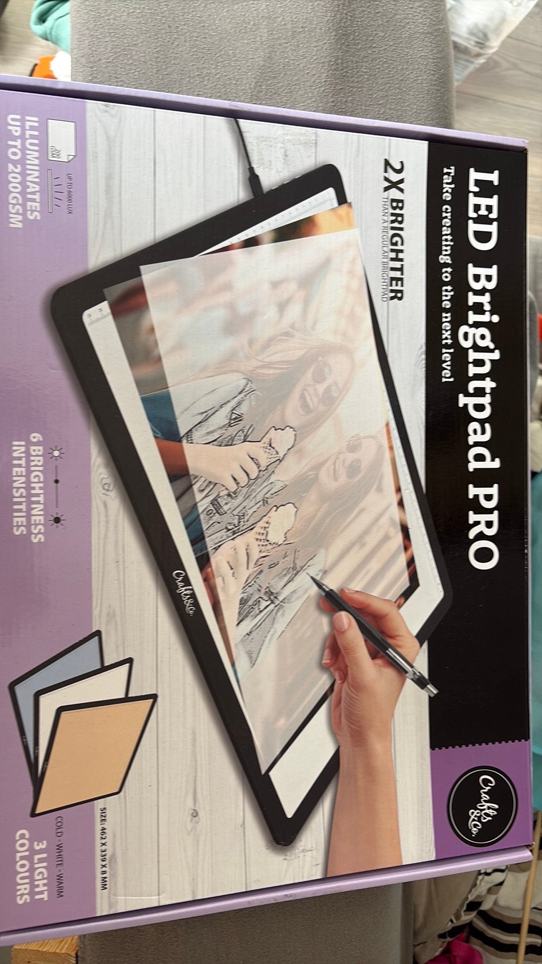 Led brightpad pro, Ophalen of Verzenden, Zo goed als nieuw