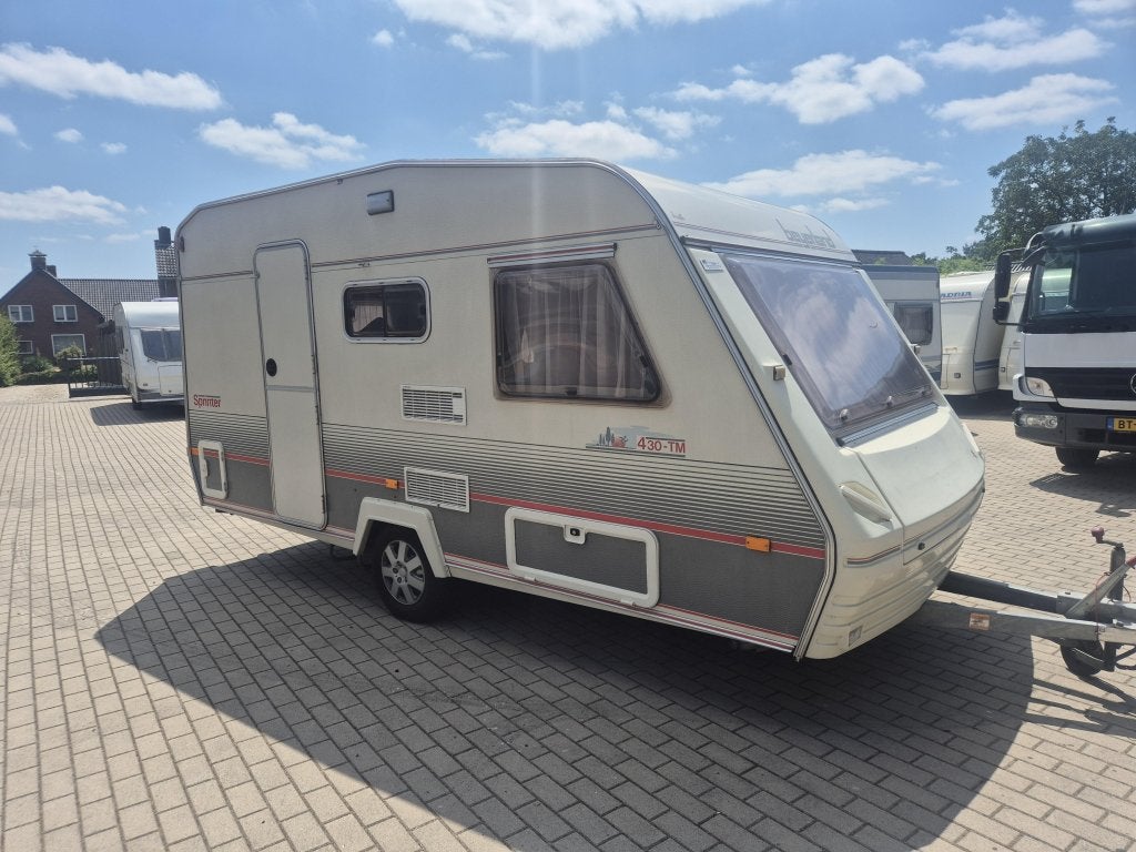 Beyerland Sprinter 430 TM, Caravans en Kamperen, Caravans, Bedrijf, Treinzit, 4 tot 5 meter, Ringverwarming