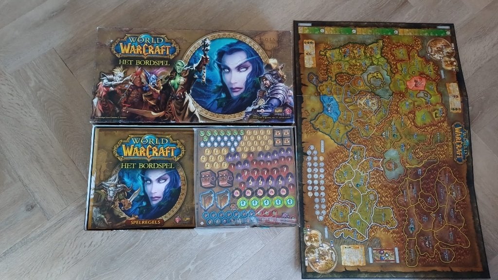 bordspel base game World of Warcraft stans en seal, Hobby en Vrije tijd, Gezelschapsspellen | Bordspellen, Vijf spelers of meer