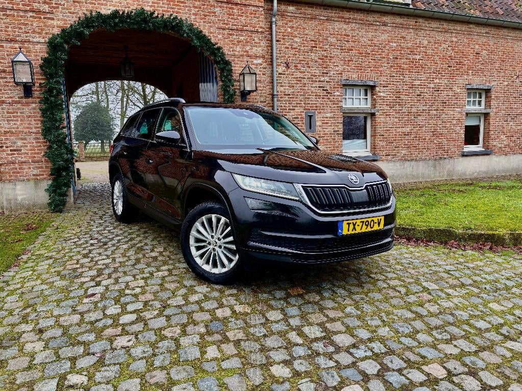 Skoda Kodiaq 1.5 TSI | 150pk 2018 | Inruil mogelijk!, Auto's, Stof, Euro 6, 4 cilinders, Zwart