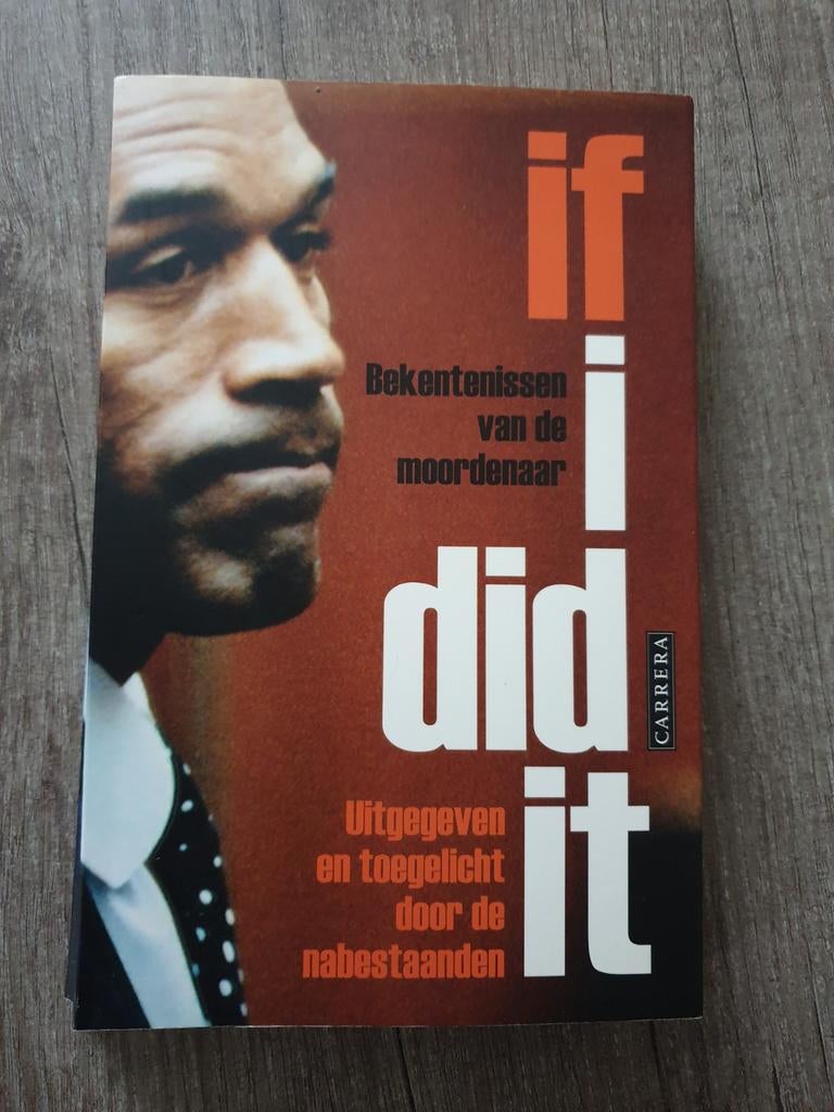 If I Did It - Bekentenissen van de moordenaar, Boeken, Ophalen of Verzenden, Gelezen, O.J. Simpson