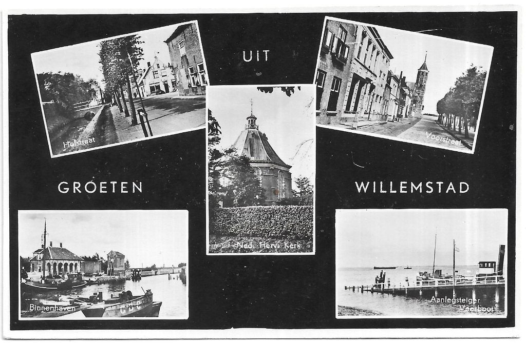 AK Willemstad - Groeten uit....Willemstad, Verzenden, 1960 tot 1980, Ongelopen, Noord-Brabant
