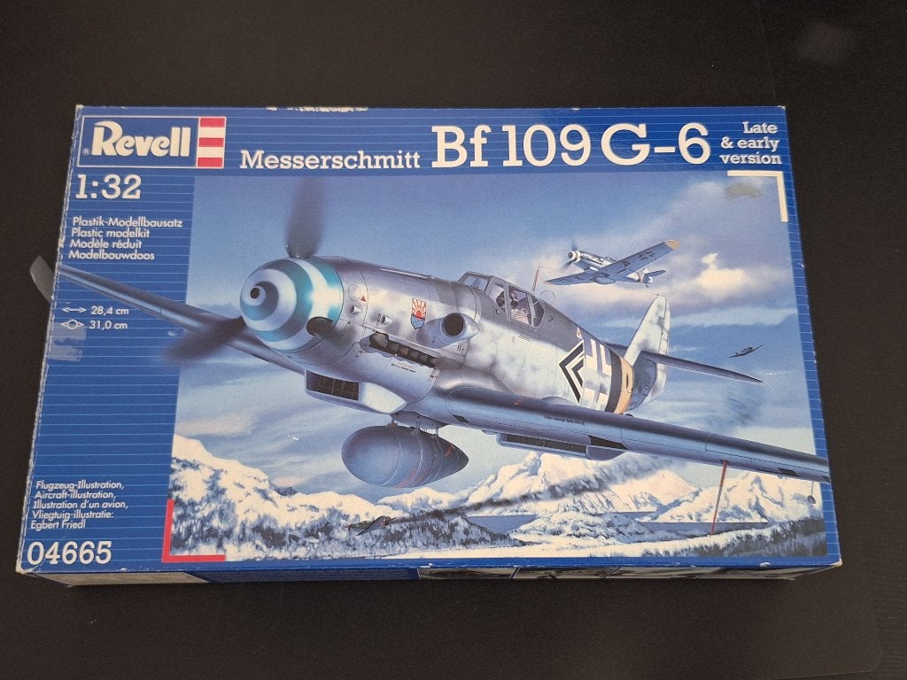 Revell bouwmodel 1:32 WW2 German airplane Messerschmitt BF10, Ophalen of Verzenden, Nieuw, Groter dan 1:72, Revell
